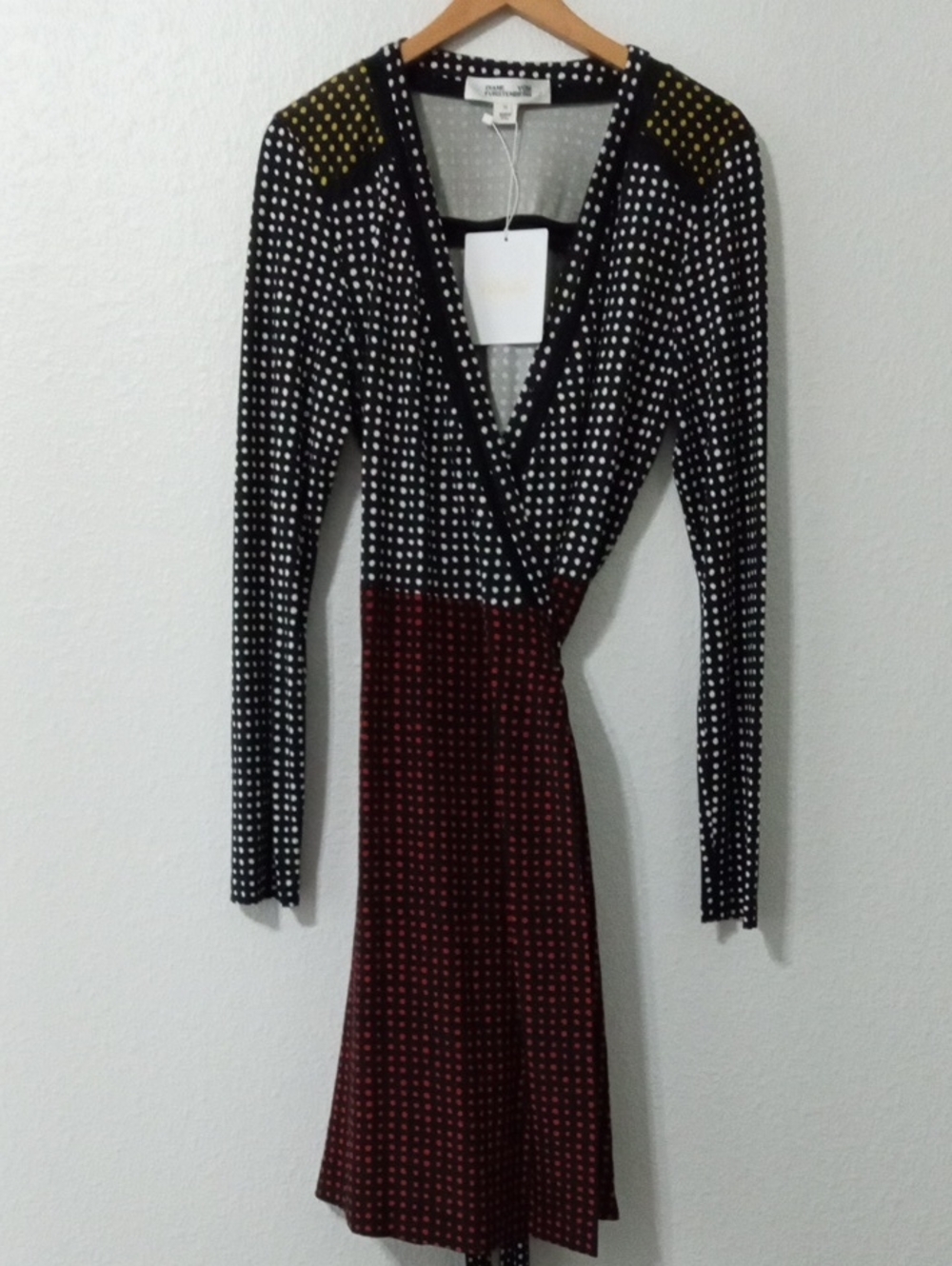 Diane Von Furstenberg Wrap Dress Tags